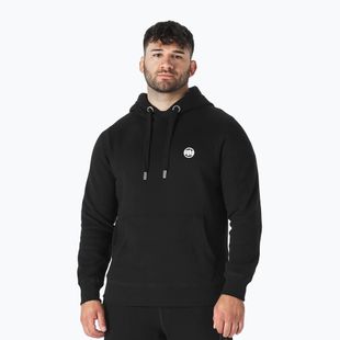 Men's Pitbull West Coast Small Logo Hooded sweatshirt black