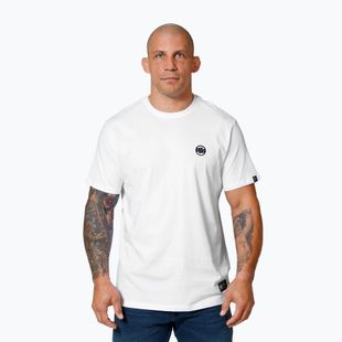 Men's T-shirt Pitbull West Coast T-S Small Logo white