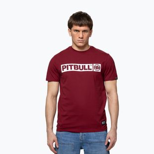 Pitbull West Coast men's Hilltop t-shirt burgundy