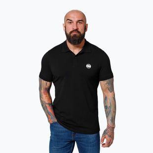 Men's Pitbull Polo Jersey Small Logo black