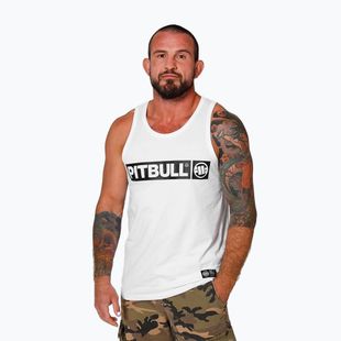Pitbull Hilltop Tank Top white men's t-shirt