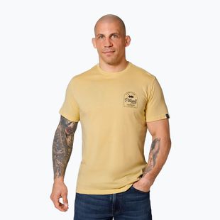 Men's T-shirt Pitbull So Cal yellow