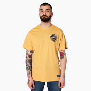 Pitbull West Coast Oceanside pale yellow men's t-shirt