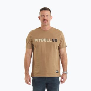 T-shirt Pitbull Dog 89 coyote brown