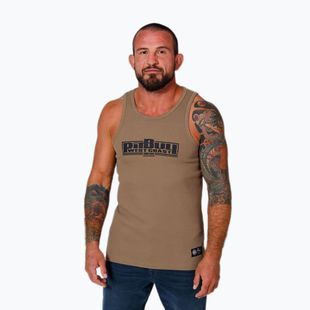 Men's tank top Pitbull Boxing Tank Top coyote brown