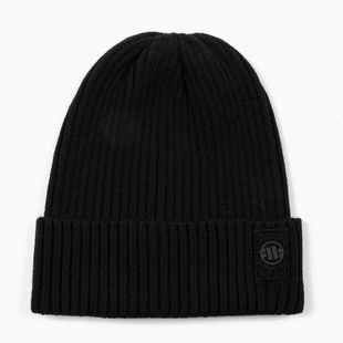 Winter hat Pitbull Beanie Velcro Logo black