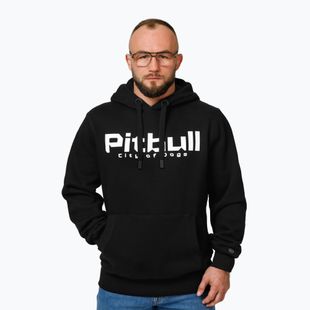 Men's Pitbull Hooded City Of Dogs sweatshirt black