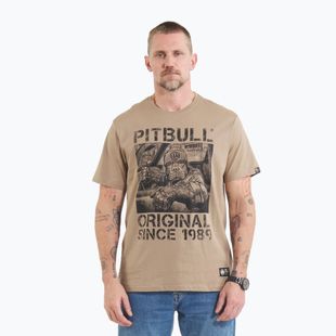 Pitbull Drive dark sand men's t-shirt