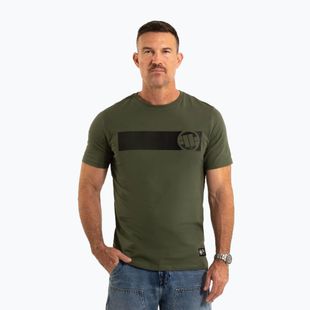 Men's T-shirt Pitbull Casino green
