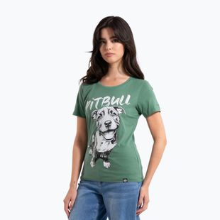 Women's T-shirt Pitbull Puppy 2 mint