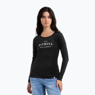 Women's longsleeve Pitbull Usa Cal Slim Fit black