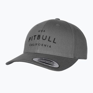 Pitbull Snapback ,,USA CAL" Classic Low Profile graphite baseball cap