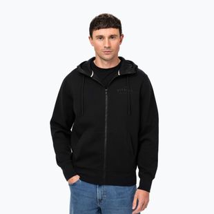 Men's sweatshirt Pitbull Sampson Hooded Zip Sweatshirt black
