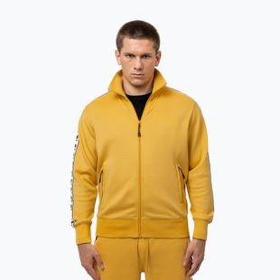 Men's sweatshirt Pitbull Track Jacket Powers pale yellow