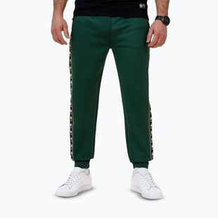 Men's trousers Pitbull Track Pants Powers bottle green