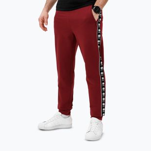 Men's trousers Pitbull Tape Nugget Jogging burgundy