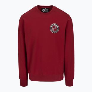Men's Pitbull San Diego Ca Crewneck Sweatshirt burgundy