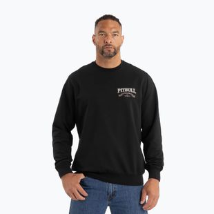 Men's Pitbull Troublemaker Crewneck Sweatshirt black