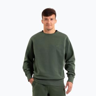 Men's sweatshirt Pitbull Lancaster 2 Crewneck Sweatshirt sage green