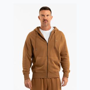 Men's sweatshirt Pitbull Lancaster 2 Hooded Zip Sweatshirt honey yellow