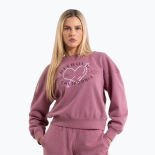 Women's sweatshirt Pitbull Manzanita Heart Crewneck Sweatshirt pink