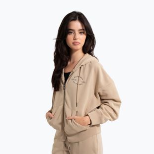 Women's sweatshirt Pitbull Manzanita Heart Hooded Zip Sweatshirt sand