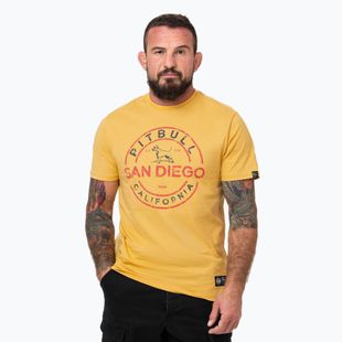 Men's Pitbull San Diego Ins. t-shirt pale yellow
