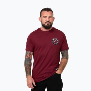 Men's Pitbull San Diego CA black burgundy t-shirt