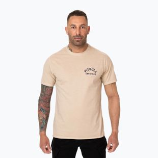 Pitbull men's pacific ultra light sand t-shirt