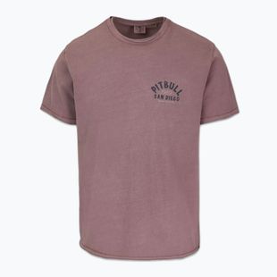 Pitbull men's pacific dusty burgundy t-shirt