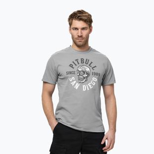 Men's Pitbull Shkull Logo t-shirt grey