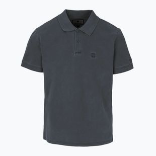 Men's Pitbull Washed Polo Shirt dark graphite