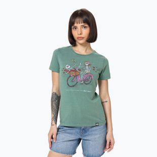 Pitbull Cruisinandboozin women's t-shirt mint