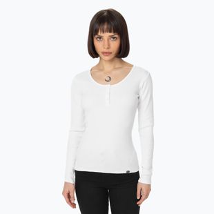 Women's longsleeve Pitbull Rib white