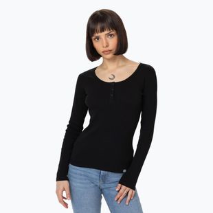 Women's longsleeve Pitbull Rib black