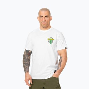 Pitbull BJJ FIGHT DVSN men's t-shirt white