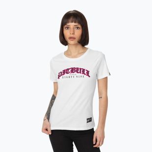 Pitbull Tattoo women's t-shirt white