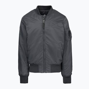 Men's jacket Pitbull Hacket Washed Bomber graphite