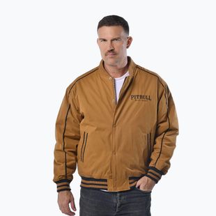 Men's jacket Pitbull Radford Baseball honey yellow
