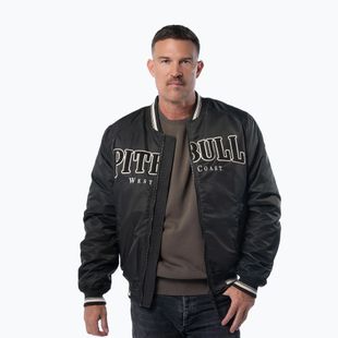 Men's jacket Pitbull Detroit Baseball black