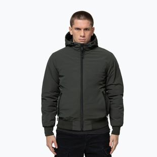 Men's jacket Pitbull York Hooded olive