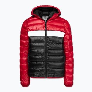 Men's winter jacket Pitbull Shatto Quilted Hooded red/black