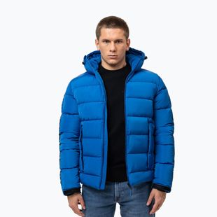 Men's winter jacket Pitbull Airway 4 Padded Hooded royal blue
