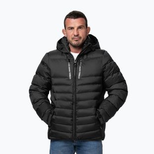 Men's winter jacket Pitbull Crestline Padded Hooded black
