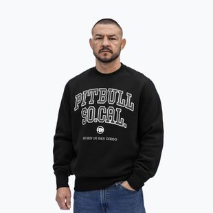 Men's sweatshirt Pitbull So Cal Crewneck black