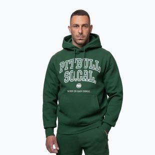 Men's sweatshirt Pitbull So Cal Hooded hunter green
