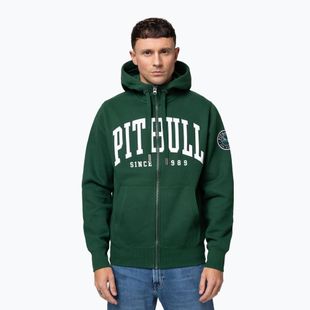 Men's sweatshirt Pitbull Norton Hooded Zip hunter green