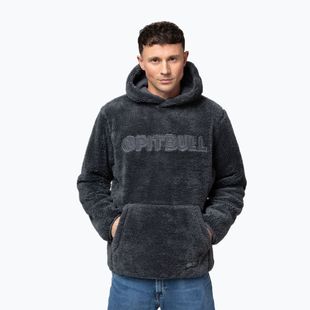 Men's sweatshirt Pitbull Aragon Hooded graphite