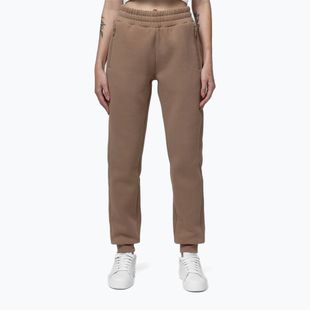 Women's trousers Pitbull Fiora Slim chocolate mousse