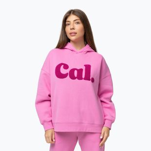 Women's sweatshirt Pitbull Cal. Hooded ice pink